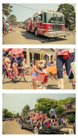 Vertical Stack #1 of the 2023 Fourth of July Parade