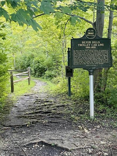 Silver Hills Trolley Car Line Hiking Trail