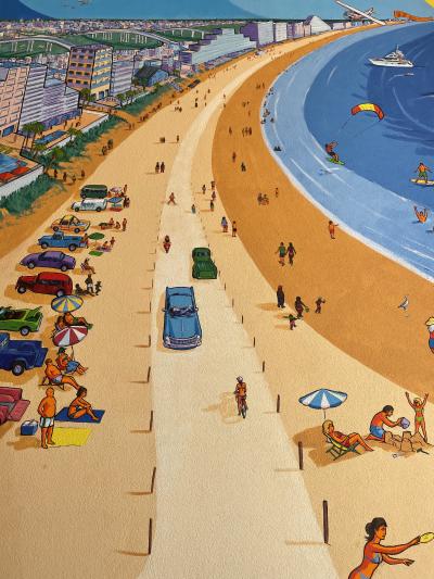 Mural - ONE DAYTONA - Beach Scene