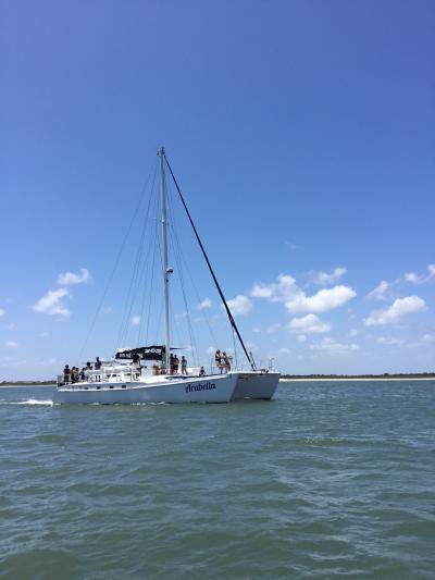 The Arabella Sailboat in Ponce Inlet
