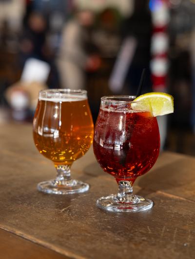 Straight to Ale Holiday Cocktail & Beer