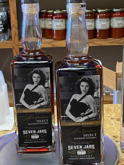 Ava Gardner Whiskey Bottle