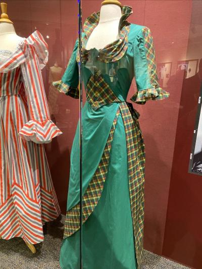 Show Boat reproduction plaid dress