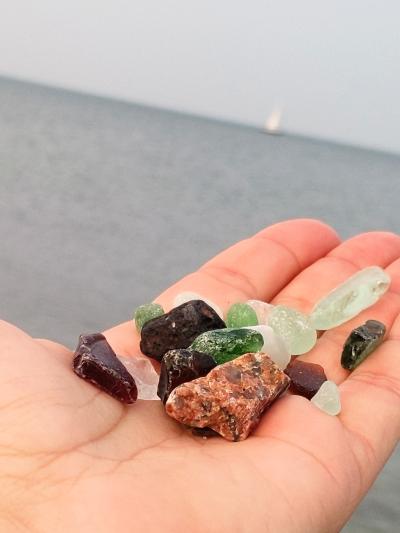 Beach Glass / Sea Glass at Lake Michigan