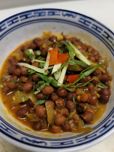 Chickpea Curry in a bowl