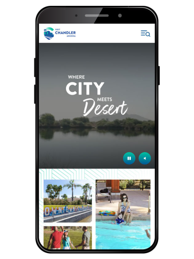 Visit Chandler, AZ Website on Mobile Phone | Simpleview Inc