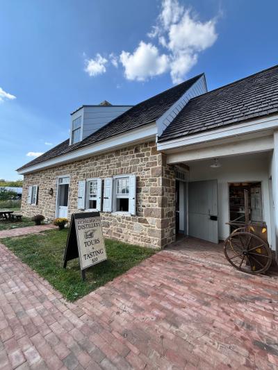 photo of the exterior of the Eichelberger Distillery in Dillsburg, PA