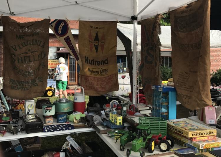 Items for sale at the 301 Endless Yard Sale in Johnston County, NC.