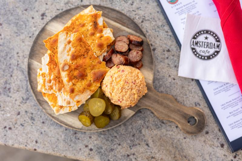 Amsterdam Cafe, pimento cheese trail