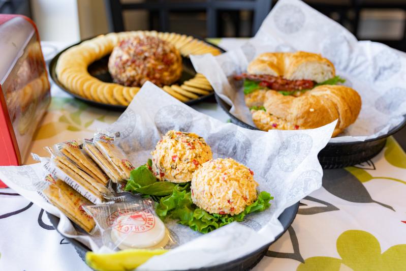 Chicken Salad Chick, pimento cheese trail
