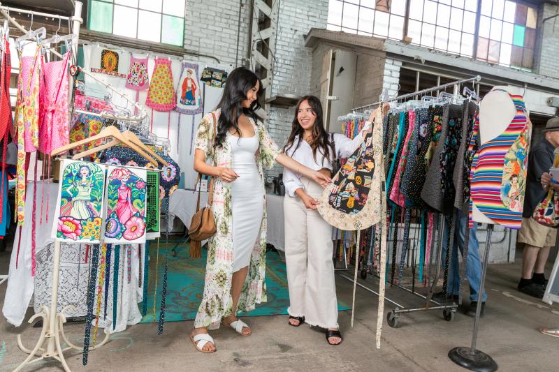 Shopping at the Rail Yards