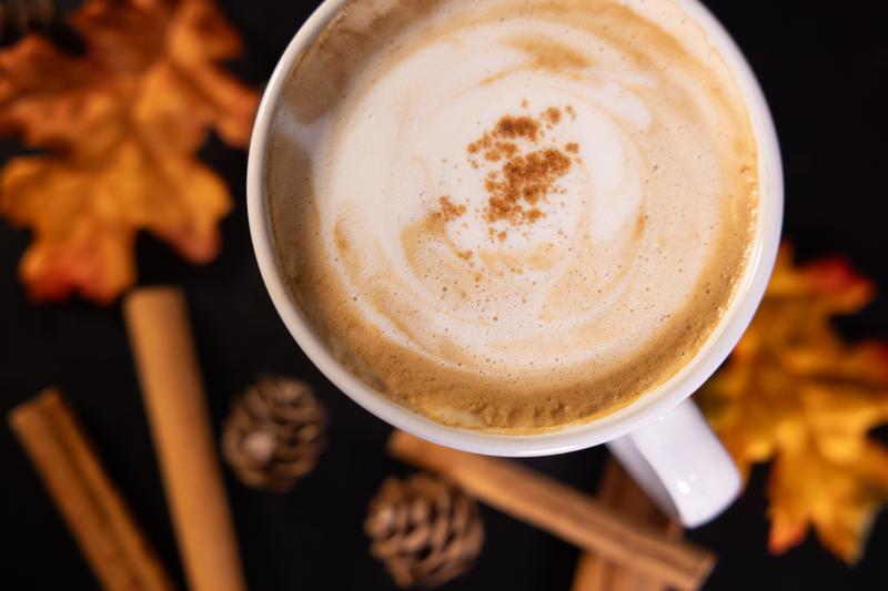 An autumn orchard chai from The Sweet Cup