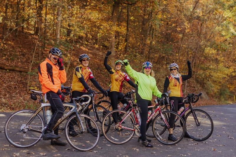 Road-Cycling-in-Fall-in-Allegany-County-MD