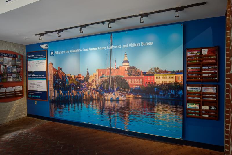 Mural at Visitors Center