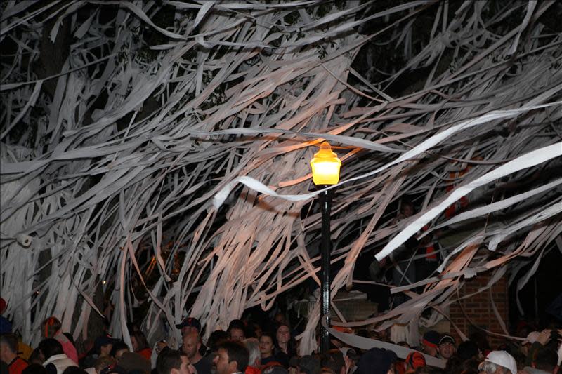 Rolling toomer's corner