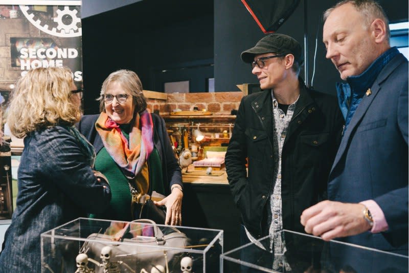 Second Home display some of their stop motion animation work at the launch of Production Central WM