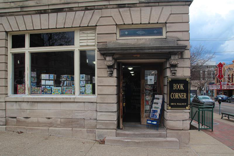 Exterior of the Book Corner