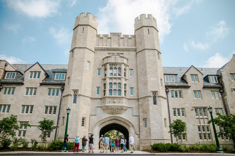 A limestone tour on Indiana University's campus