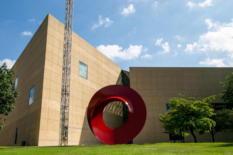 Exterior of Eskenazi Art Museum