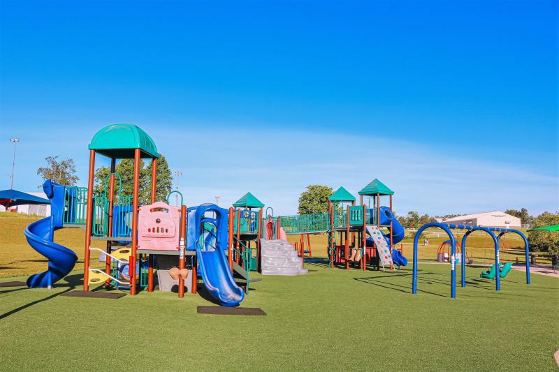 Karst Farm Park Splash Pad / Monroe County, IN