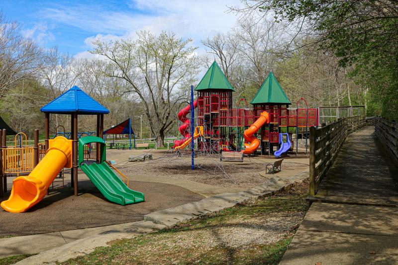 Playground at Lower Cascades Park