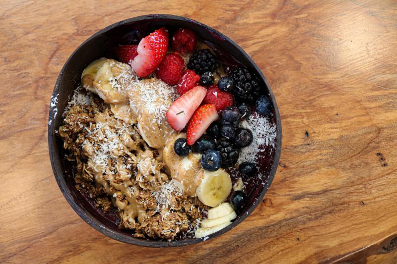 A smoothie bowl from Soul Juice