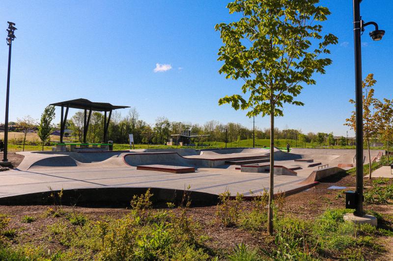 Skatepark at Switchyard Park