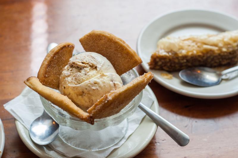 Baklava ice cream from The Trojan Horse