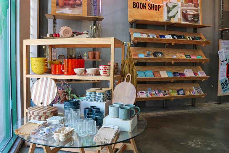 Home goods display at Urban Outfitters