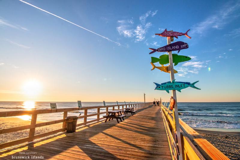 Sunset Beach Pier Sunrise