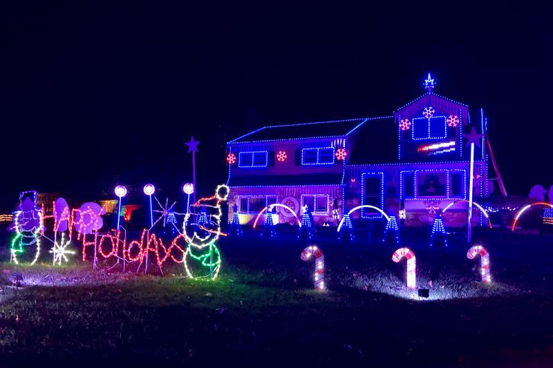Bucks County Residential Holiday Lights Driving Tour