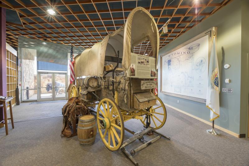 The Historic Trails Interpretive Center in Casper, WY is a great way to learn more about the history and nature of Wyoming area