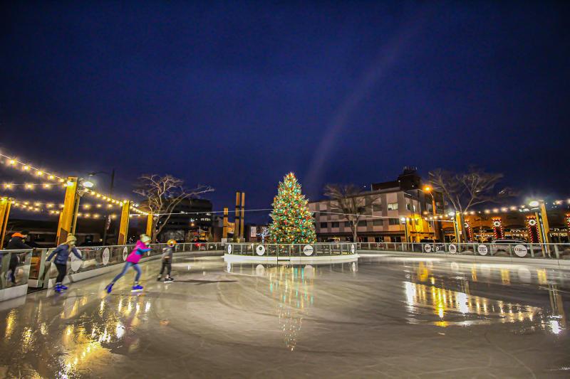 Holiday Ice Skating at David Street Station