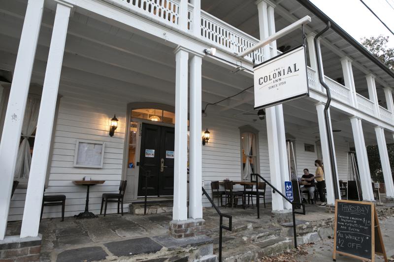 The Colonial Inn Front Porch