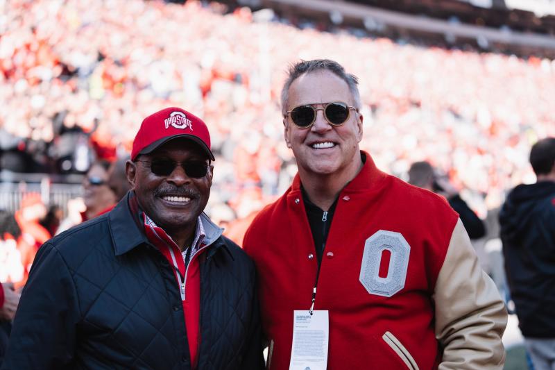 Archie Griffin at an Ohio State Football Game