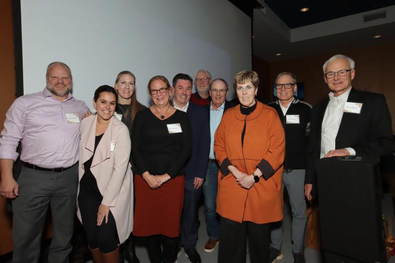 Chamber board of directors in attendance at the 2025 Fall Gala