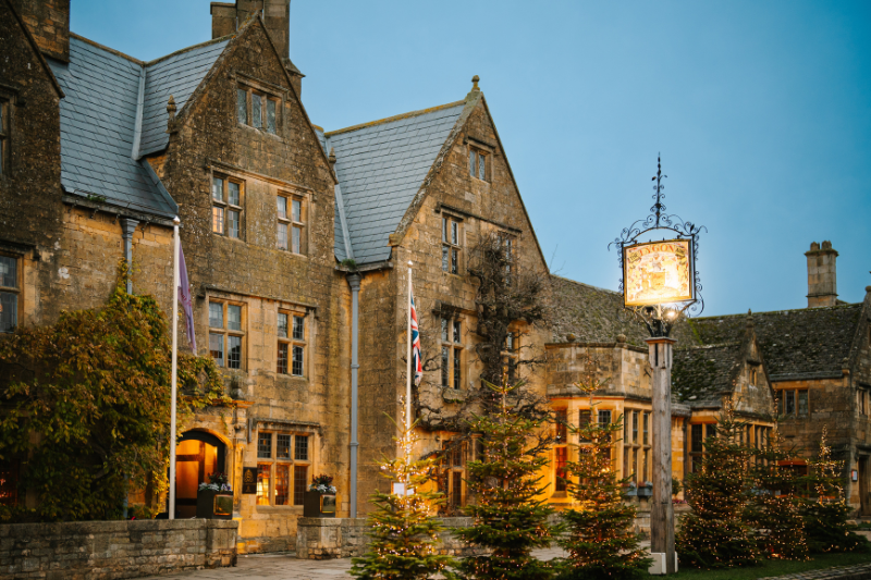 Lygon Arms at Christmas