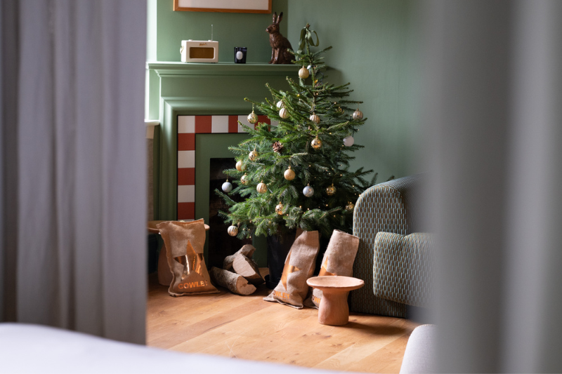 Cowley Manor at Christmas