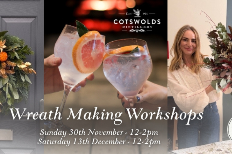 Cotswolds Distillery Wreath Making