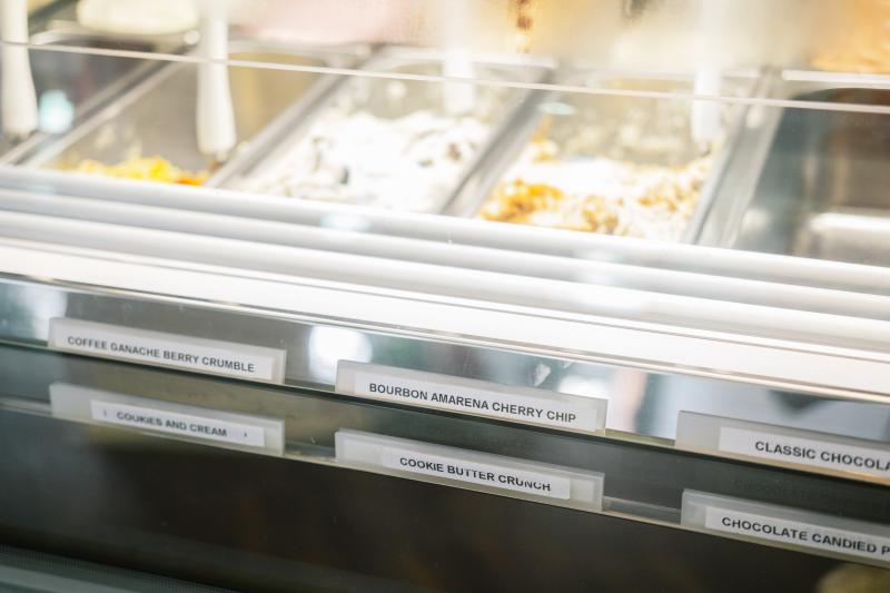 Different flavors offered at The Dreamery
