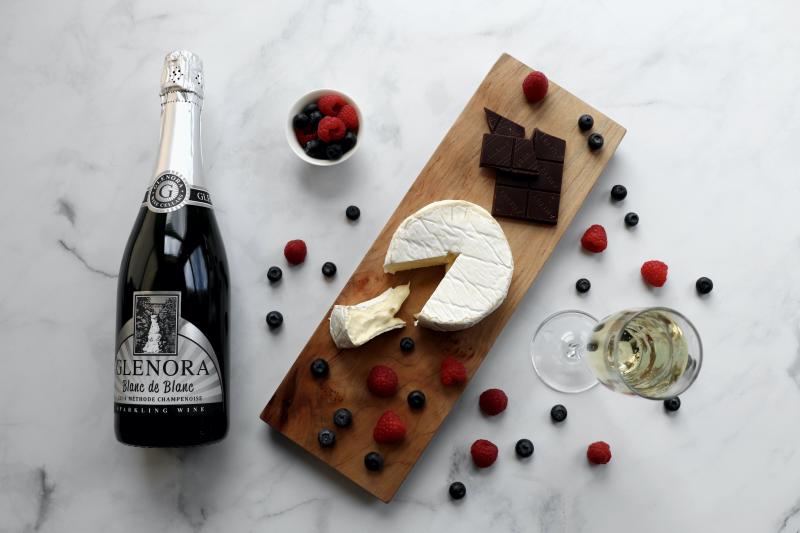 Glenora Blanc de Blanc Cheese Pairing - Alexandra Jones