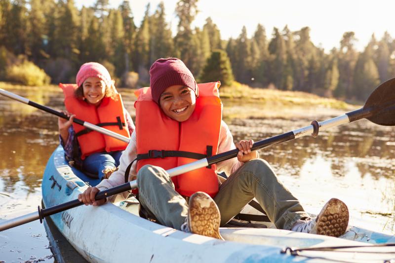 Black Kayakers