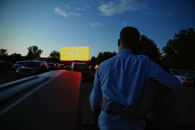 Holiday Twin Drive-In Couple