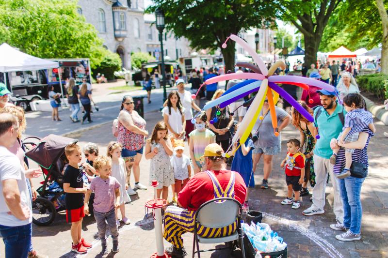 Festival Crowd Header