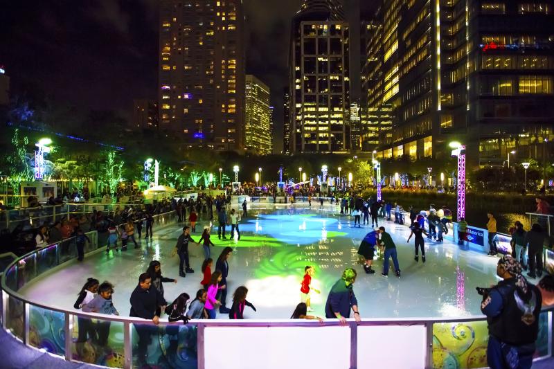 Frostival at Discovery Green