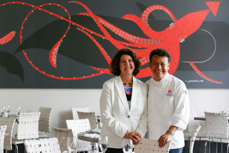 Tracy Vaught and Hugo Ortega, H Town Restaurant Group