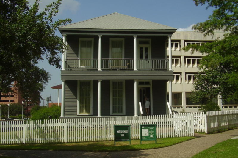 Yates House at Sam Houston Park