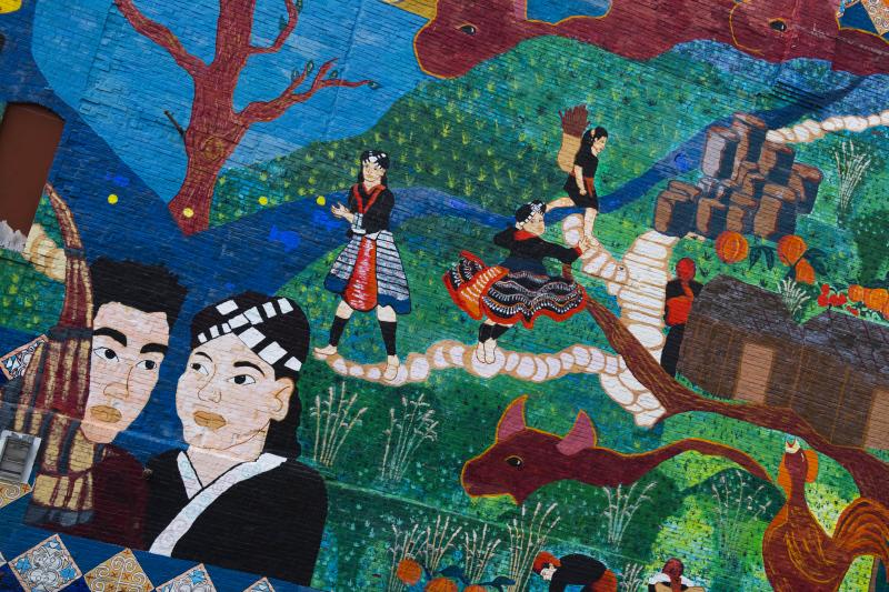 Hmong mural