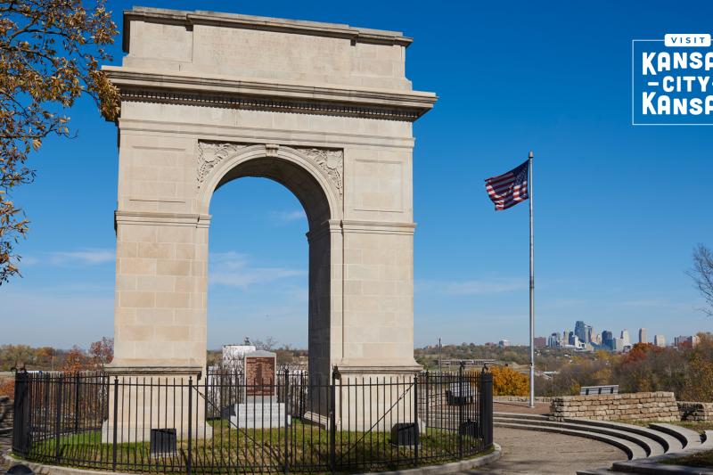 Rosedale Memorial Arch Virtual Background