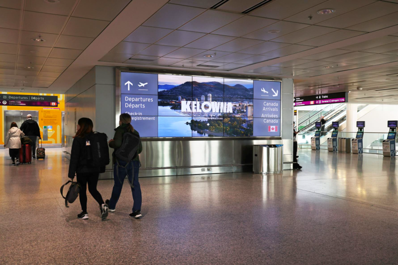2025 Spring Campaign - Toronto Airport Sign